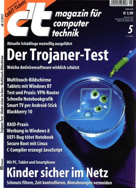 c’t Magazin 2013-05