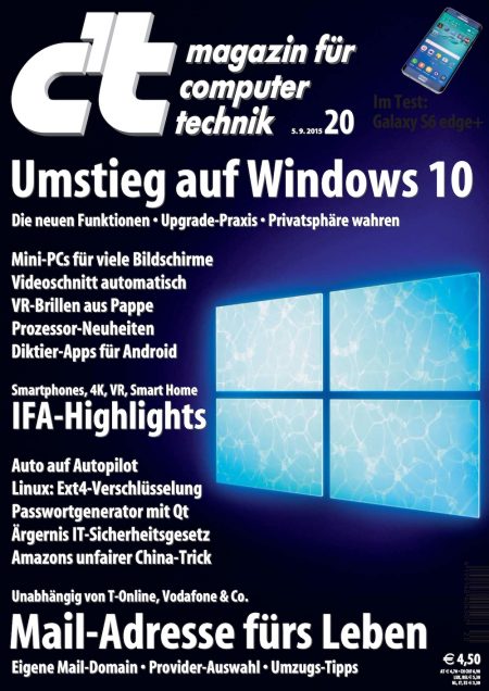 c’t Magazin 2015-20