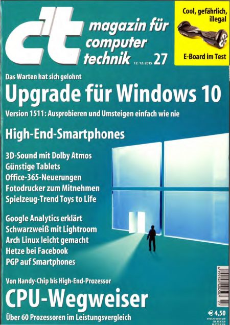 c’t Magazin 2015-27