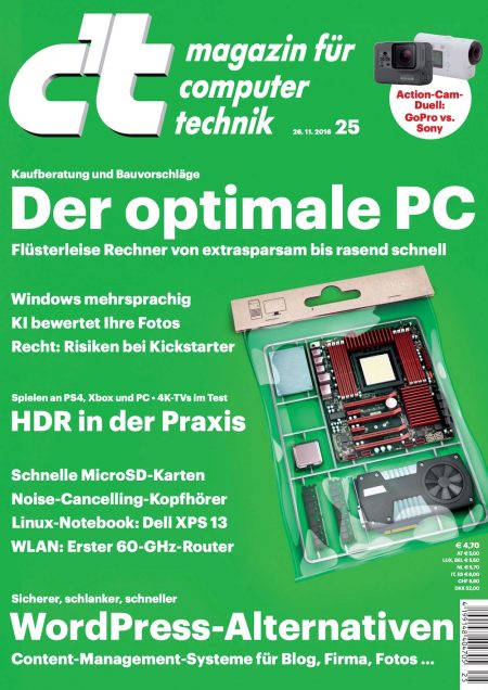 c’t Magazin 2016-25