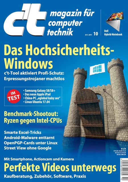 c’t Magazin 2017-10