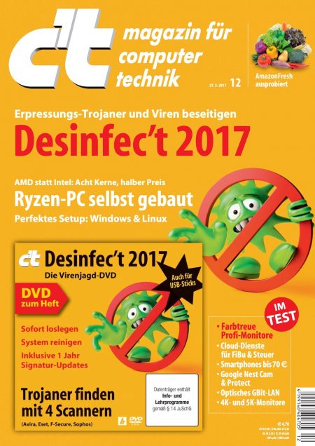 c’t Magazin 2017-12
