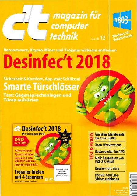 c’t Magazin 2018-12