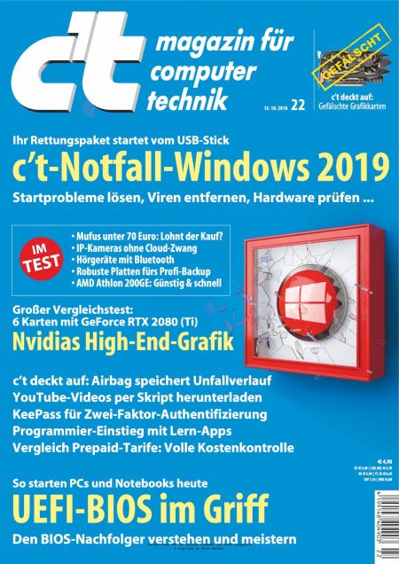 c’t Magazin 2018-22