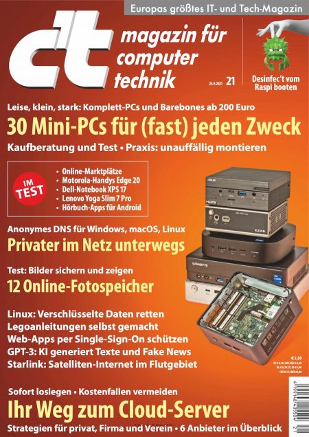 c’t Magazin 2021-21