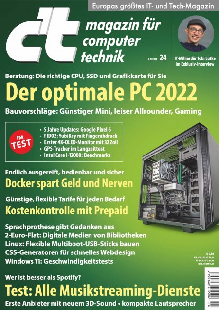 c’t Magazin 2021-24