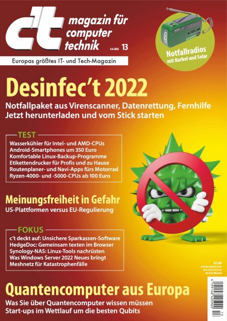 c’t Magazin 2022-13