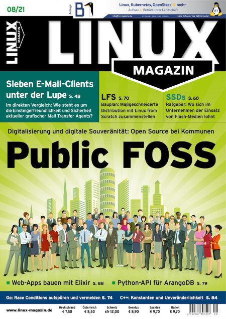 Linux Magazin 2021-08