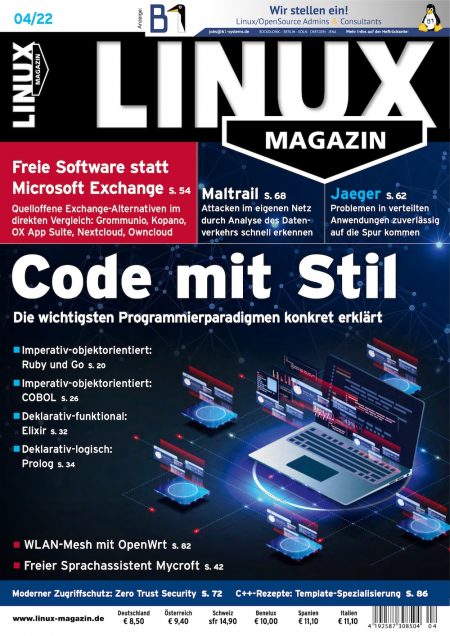 Linux Magazin 2022-04