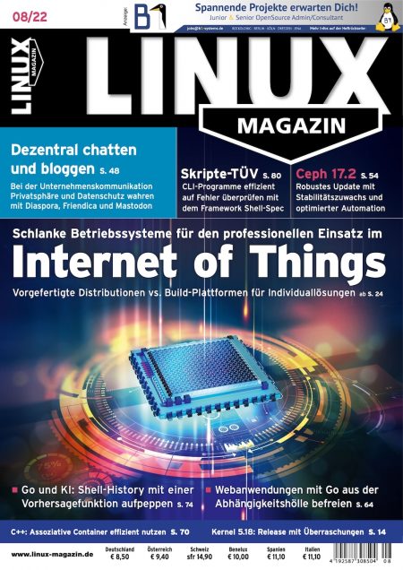 Linux Magazin 2022-08