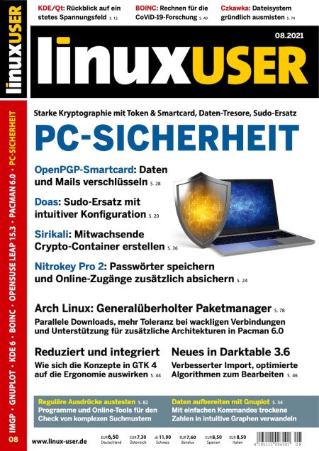 Linux User 2021-08